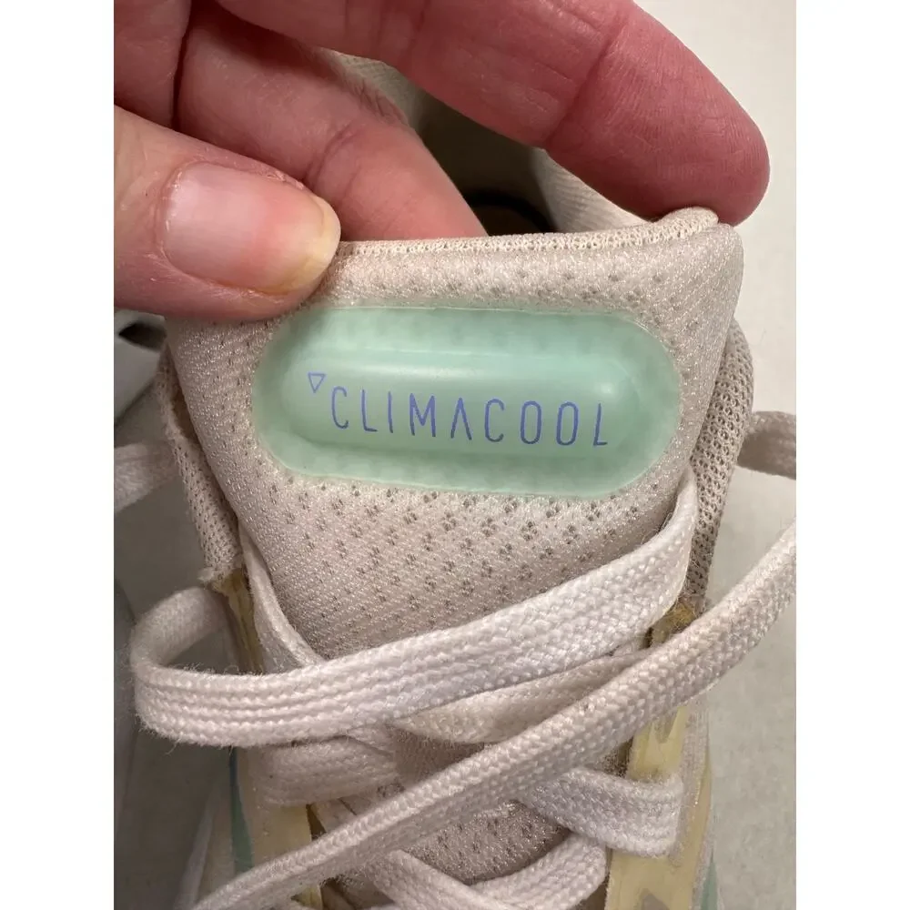 Adidas Women's Ventice Climacool GZ0647 Running Shoes Sneakers White Yellow 7